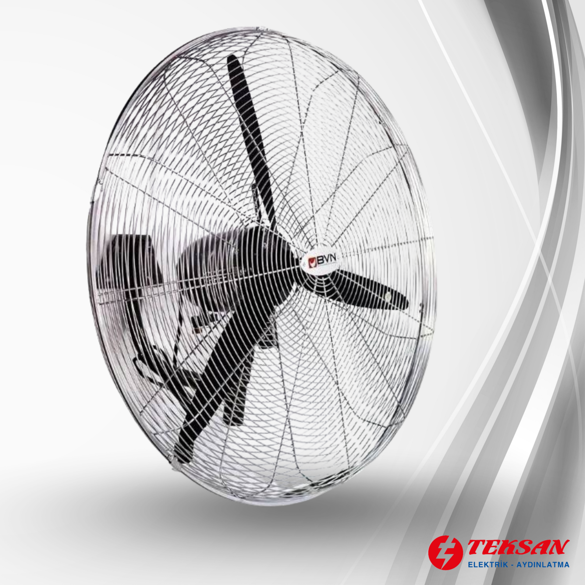 BVN Vantilatör Duvar Tipi BSV-D750 350W/17400m³