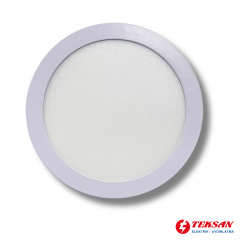 İnoled 24W Sıva Üstü Yuvarlak LED Panel (Beyaz Kasa-6500K) 2751-01