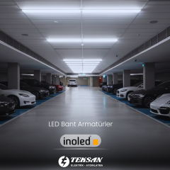 İnoled Bant Armatür LED 18W 6500K 60 cm 2905-01