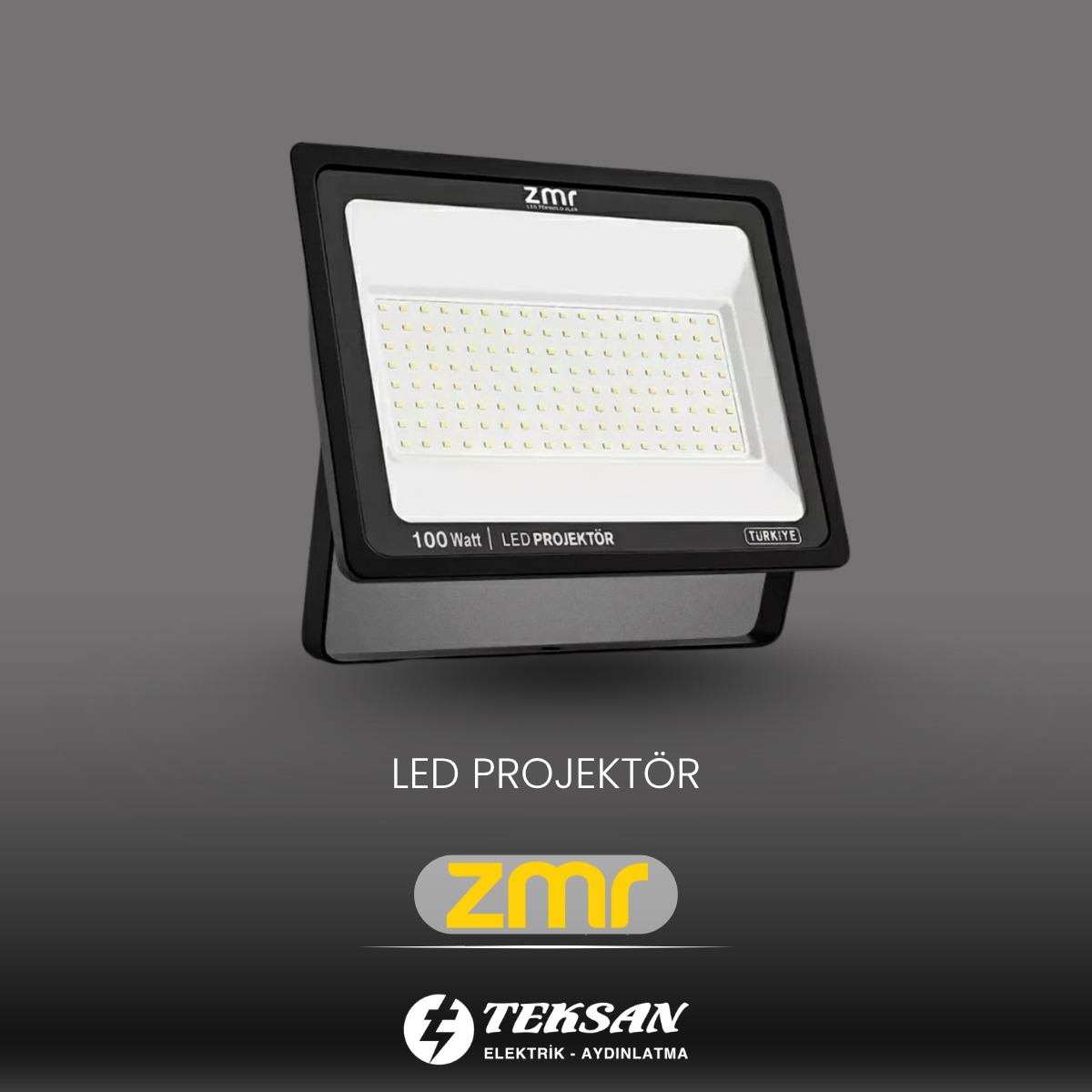ZMR LED Projektör 100W 6500K ZMR-312/S.65