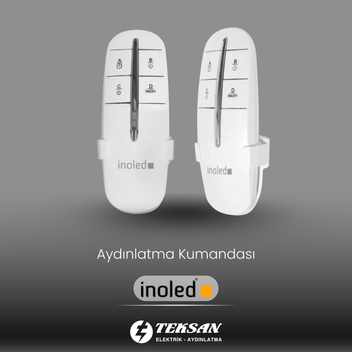İnoled Aydınlatma Kumandası 3213 3'lü Kanal
