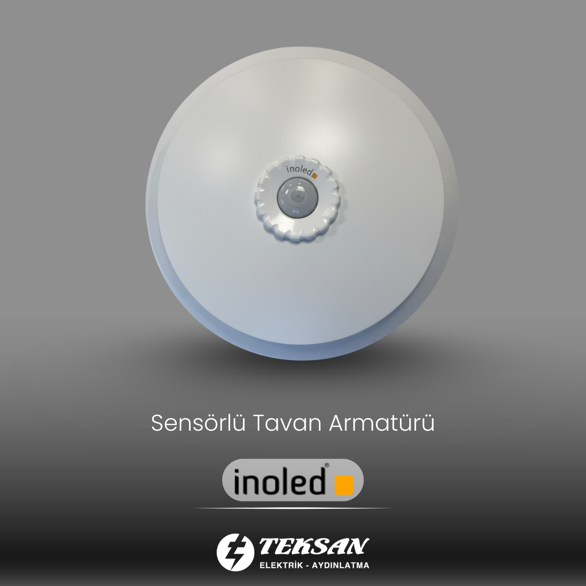 İnoled 360° 18W Sensörlü Tavan Armatür Ledli 5145-01